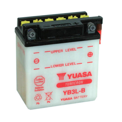 Batterie YB3L-B  Yuasa ouverte sans acide