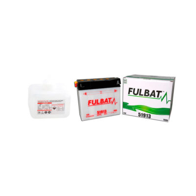 Batterie 51913 FULBAT ouverte avec pack acide (12C16A-3A)