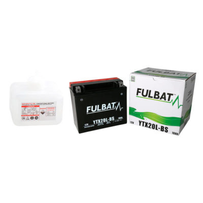 Batterie YTX20L-BS FULBAT avec pack acide FTX20L-BS