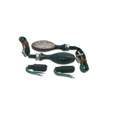 Clignos RMS Finger LED blanc/carbon CE