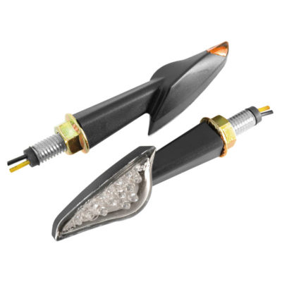 Paire clignos Vicma Spike LED noir CE