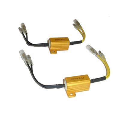 Résistance  10 Ohm / 15W / pour cligno à led's (2 pcs)