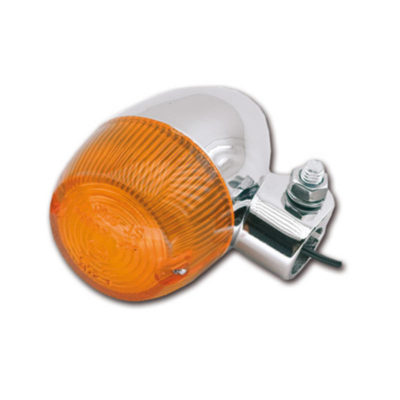 Paire clignos Custom chromé 21W CE