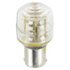 Ampoule orange LED (25 Leds) 12V BA15s