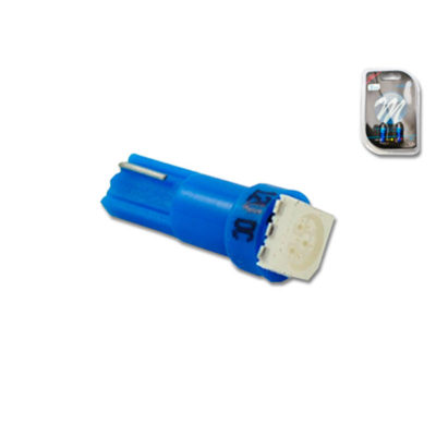 Ampoule LED bleu T5 W2x4.6D12V 0,24W 2pcs.