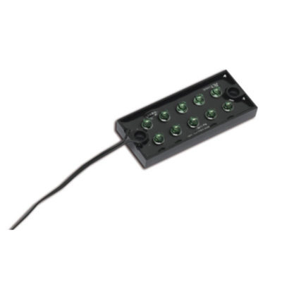 Panneau 10 leds verts résistant à l'eau PRIX NET