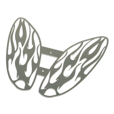 Grille décoration LENNES flammes Yamaha Aerox/MBK Nitro PRIX NET