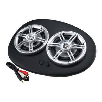 Haut parleur cuir 800W Aprilia SR 50 noir PRIX NET