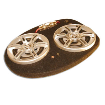 Haut parleur lumineux 2 800W Aprilia SR50 noir PRIX NET