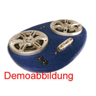 Haut parleur lumineux 2800w Peugeot Speedfight rouge PRIX NET