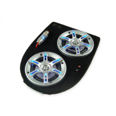 Haut parleur lumineux 2800W Peugeot Speedfight noir PRIX NET