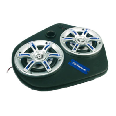 Haut parleur cuir 800W Gilera Runner noir PRIX NET