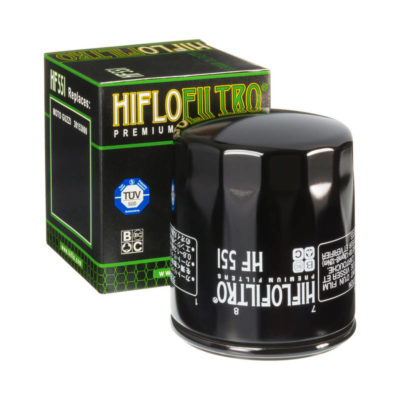 Filtre à huile HIFLO FILTRO HF551 (Moto Guzzi) (comme COF451)
