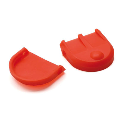 Slider DRC repose-pieds 605090-95 en plastique rouge (prs)