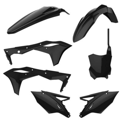 Kit carénage noir Kawasaki KX250F 2017 - 2018