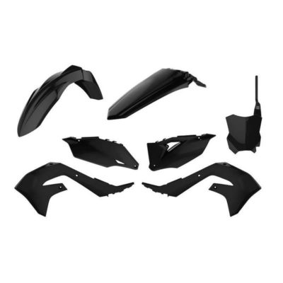 Kit carénage noir Kawasaki KX450F 2019 ->