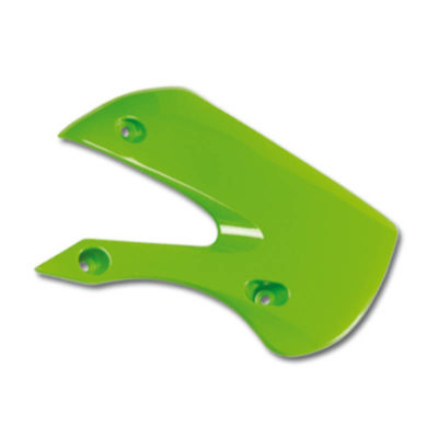 Ecope de radiateur vert Kawasaki KX125/ KX250 03-08