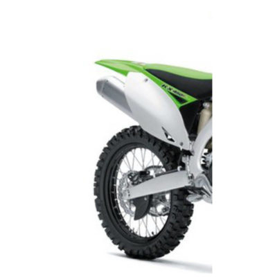 Prs caches latéraux arrières blancs KawaKX450F