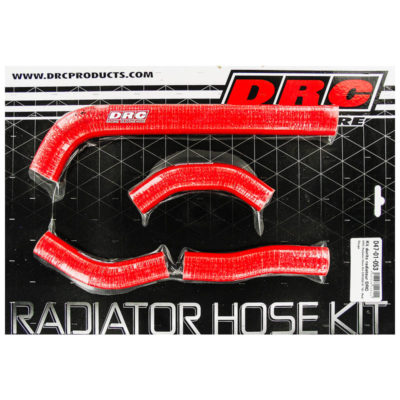 Durites Radiateur (kit) silicone Honda CRF 250 R 10-13 rouge