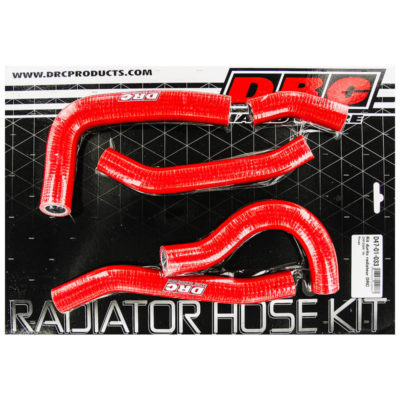 Durites Radiateur (kit) silicone Honda CRF 250 R 16-17 rouge