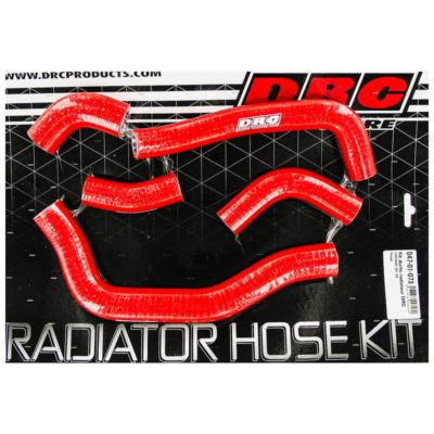 Durites Radiateur (kit) silicone Honda CRF 450 R 06-08 rouge
