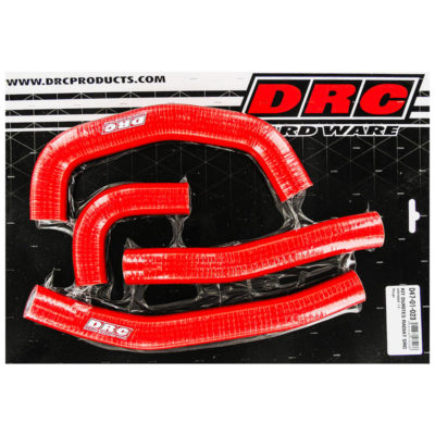 Durites Radiateur (kit) silicone Honda CRF 450 R 17-> rouge