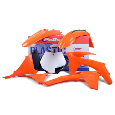 Kit carénage complet orange KTM SX 2011