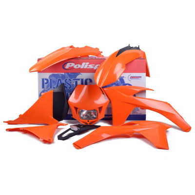 Kit carénage complet orange/noir KTM EXC 2012-2013