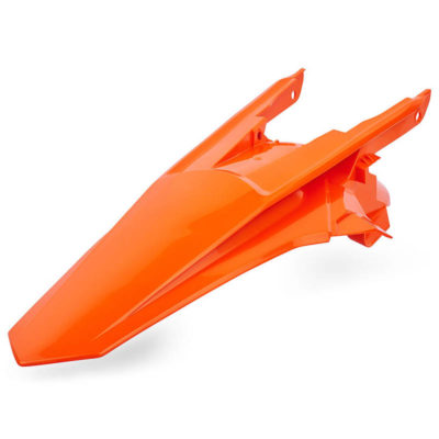 Garde-boue arrière orange KTM EXC, EXC-F 17-18