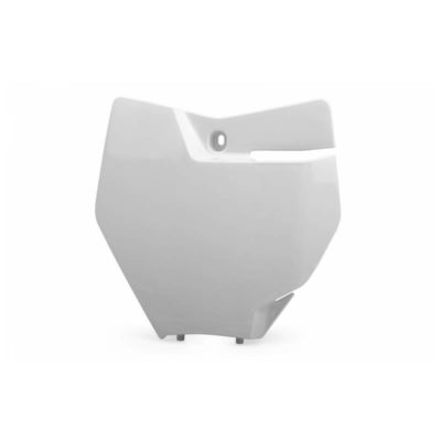 Plaque numéro blanc KTM SX, SX-F 16/17-18 / EXC, EXC-F 17-18