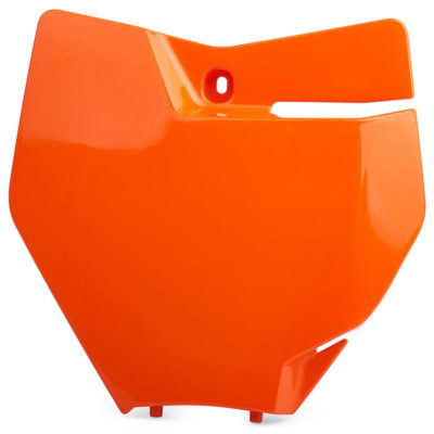 Plaque numéro orange KTM SX, SX-F 16/17-18 / EXC, EXC-F 17-18
