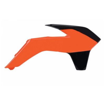 Ecope radiateur orange/noir KTM SX, SX-F 16/17-18 / EXC, EXC-F