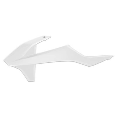 Ecope radiateur blanc KTM SX, SX-F 16/17-18 / EXC, EXC-F 17-18