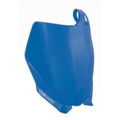 Plaque numéro bleu Yamaha YZ125/250 06-14,250/450 F 06-09