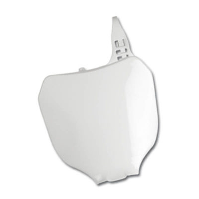 Plaque numéro blanc Yamaha YZ125/YZ250 1992-1999