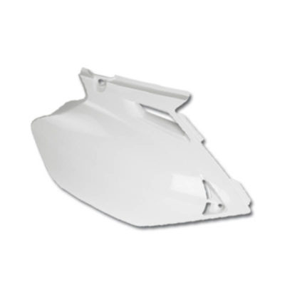Prs caches latér. arr. blancs Yamaha YZ125/YZ250 2002-2014