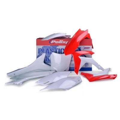 Kit carénage rouge/blanc Honda CRF250R 14-17/450R 13-16