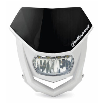 Phare HALO LED Polisport blanc-noir CE