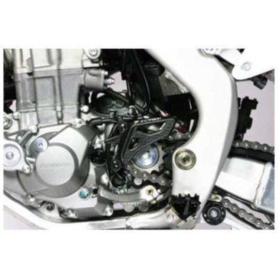 Cache de pignon Carbon ZETA Honda CRF PRIX NET