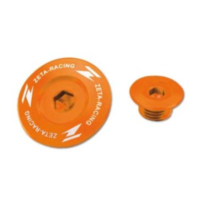Vis de carter bouchon ZETA alu KTM orange