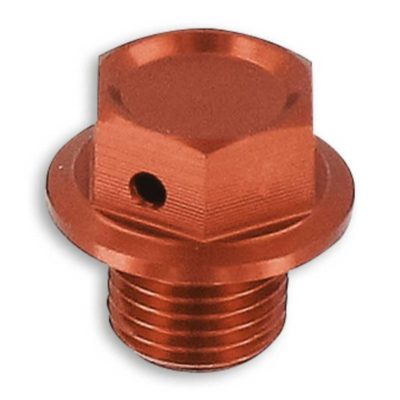 Vis de vidange magnétique ZETA alu Suzuki M12x1.25 rouge