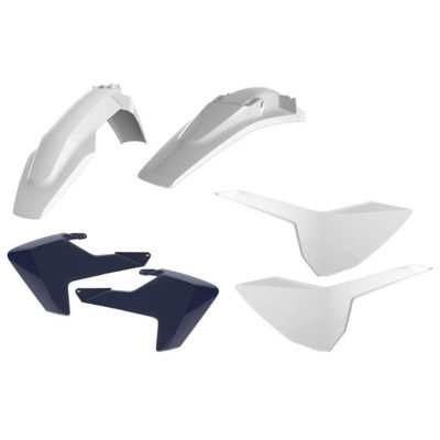 Kit carénage complet blanc/bleu OEM Husqvarna TE,FE  17-19