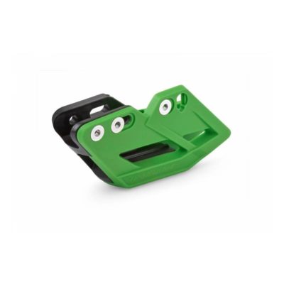 Guide chaîne complet arrière Kawasaki KX 250/450 F 09-18 vert