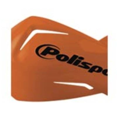 Protège-mains alu Touquet orange kit fixation inclus