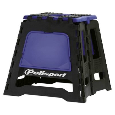 Lève moto cross Polisport noir/bleu