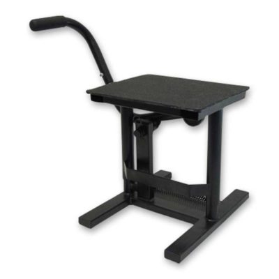 Lève moto BIKETEK cross acier h: 310/395mm noir