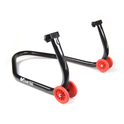 Bequille moto arrière sans adapteur acier noir