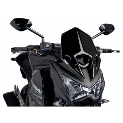 Pare brise Puig sport noir Kawaaaki Z800 13 ->