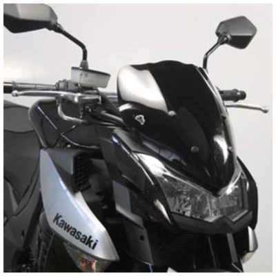 Pare brise noir Kawasaki Z 1000 2010 ->