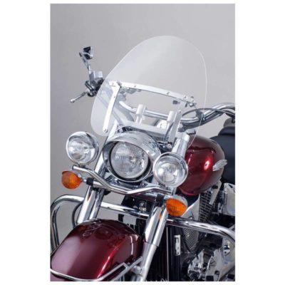 Pare brise Puig 43x41cm avec kit fixation chopper